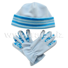 Polar Fleece Hat & Gloves Set